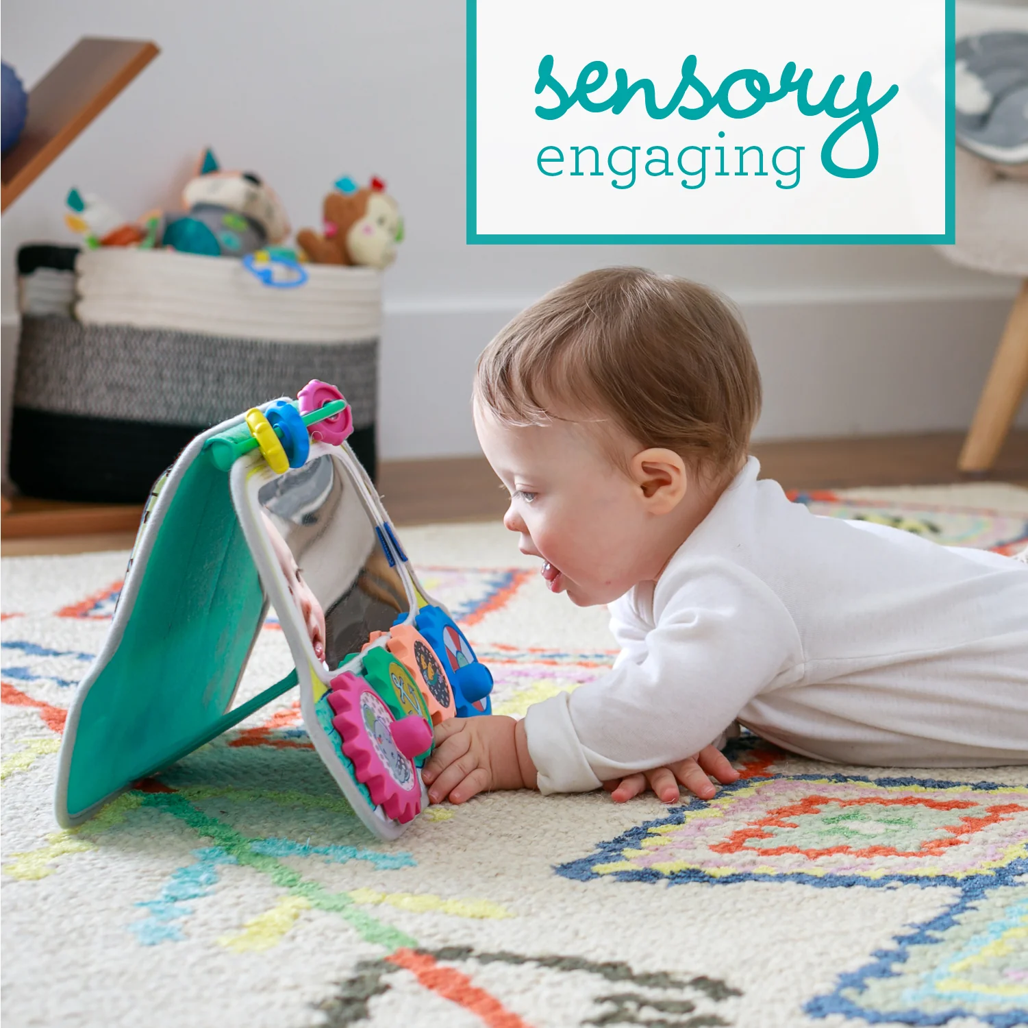 BUSY BOARD MIRROR & SENSORY DISCOVERY TOY™ - Image 5