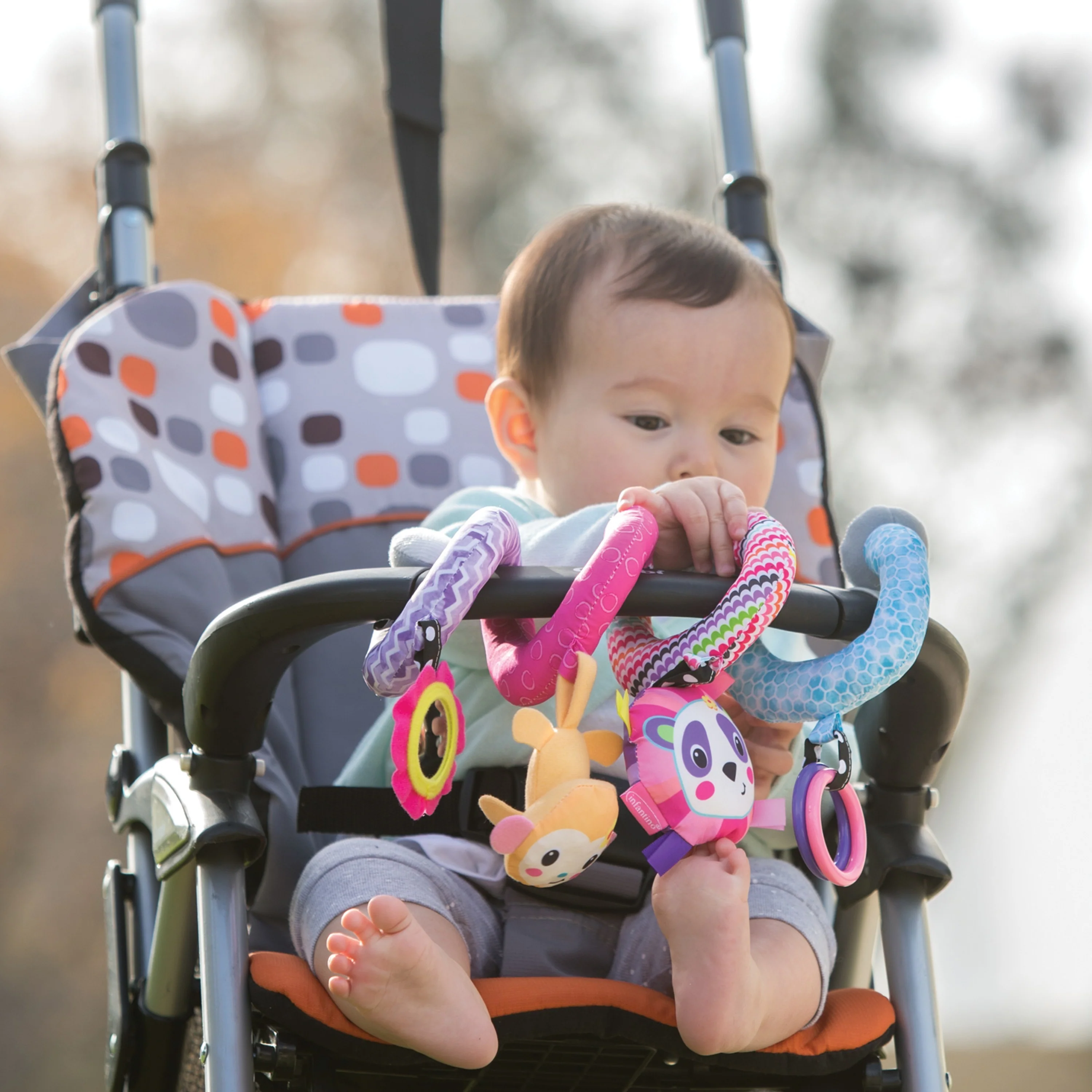 Spiral Activity Toy™ - Pink Panda - Image 4