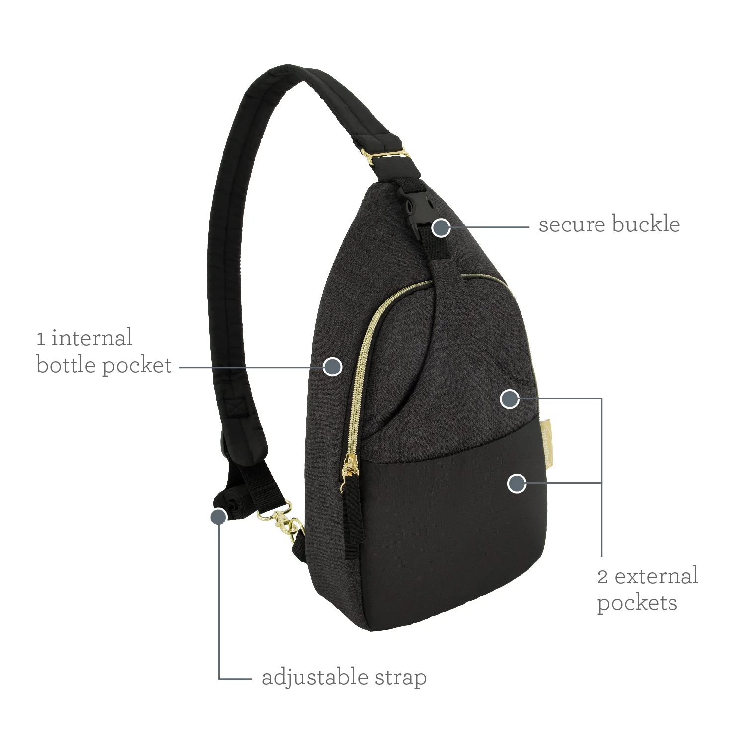 Crossbody Diaper Bag - Image 5