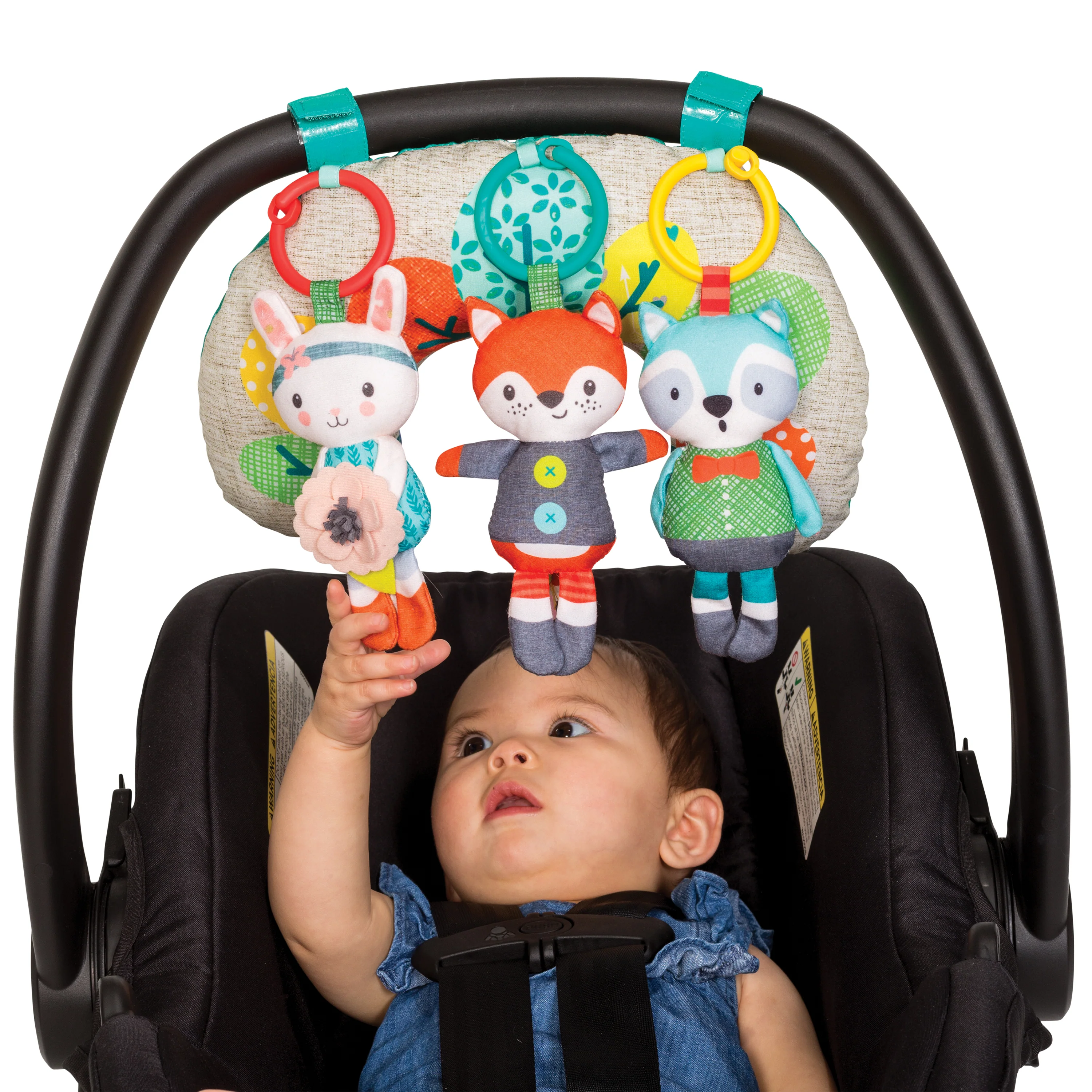 Deluxe Twist & Fold Activity Gym & Play Mat™ Forest - Image 5