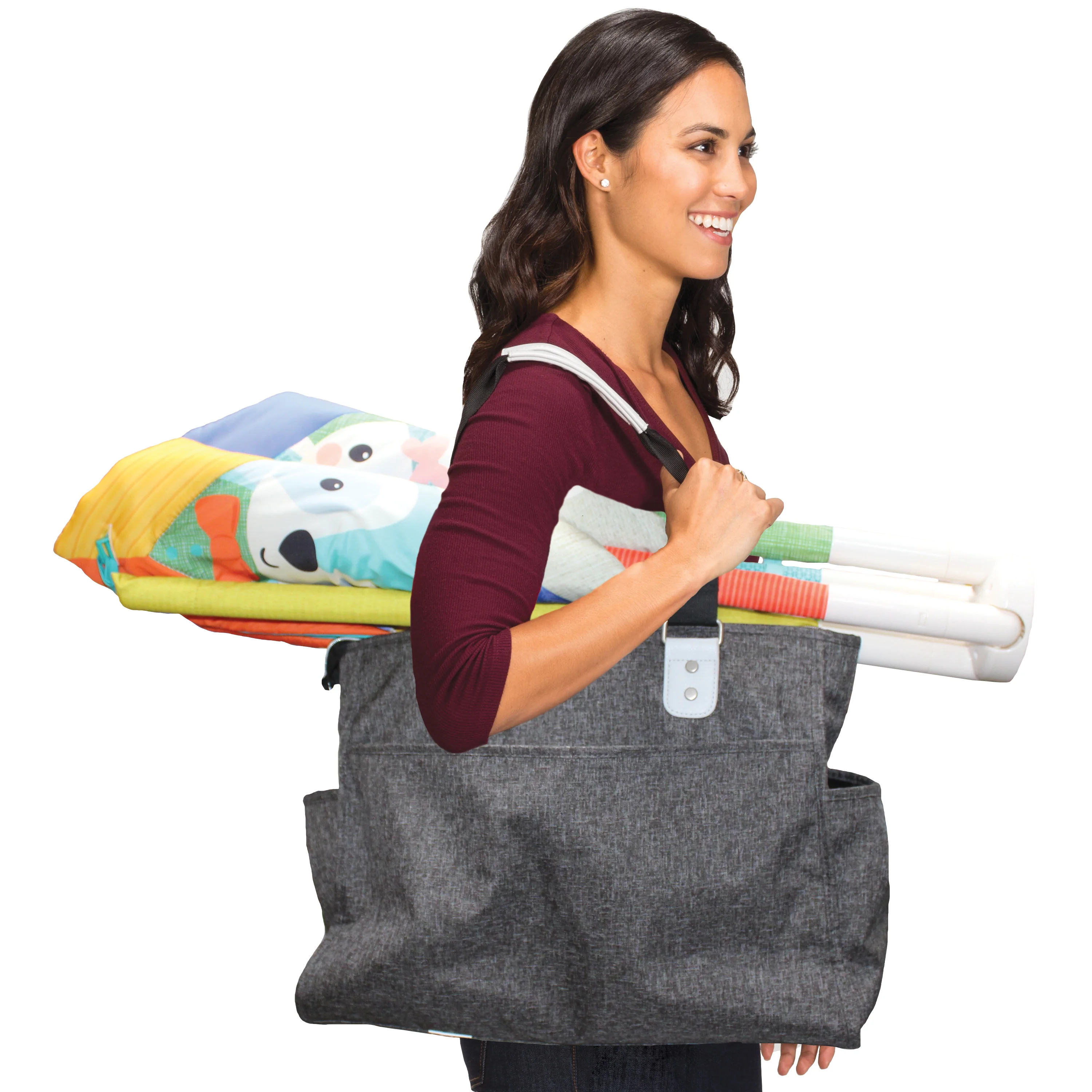 Deluxe Twist & Fold Activity Gym & Play Mat™ Forest - Image 7