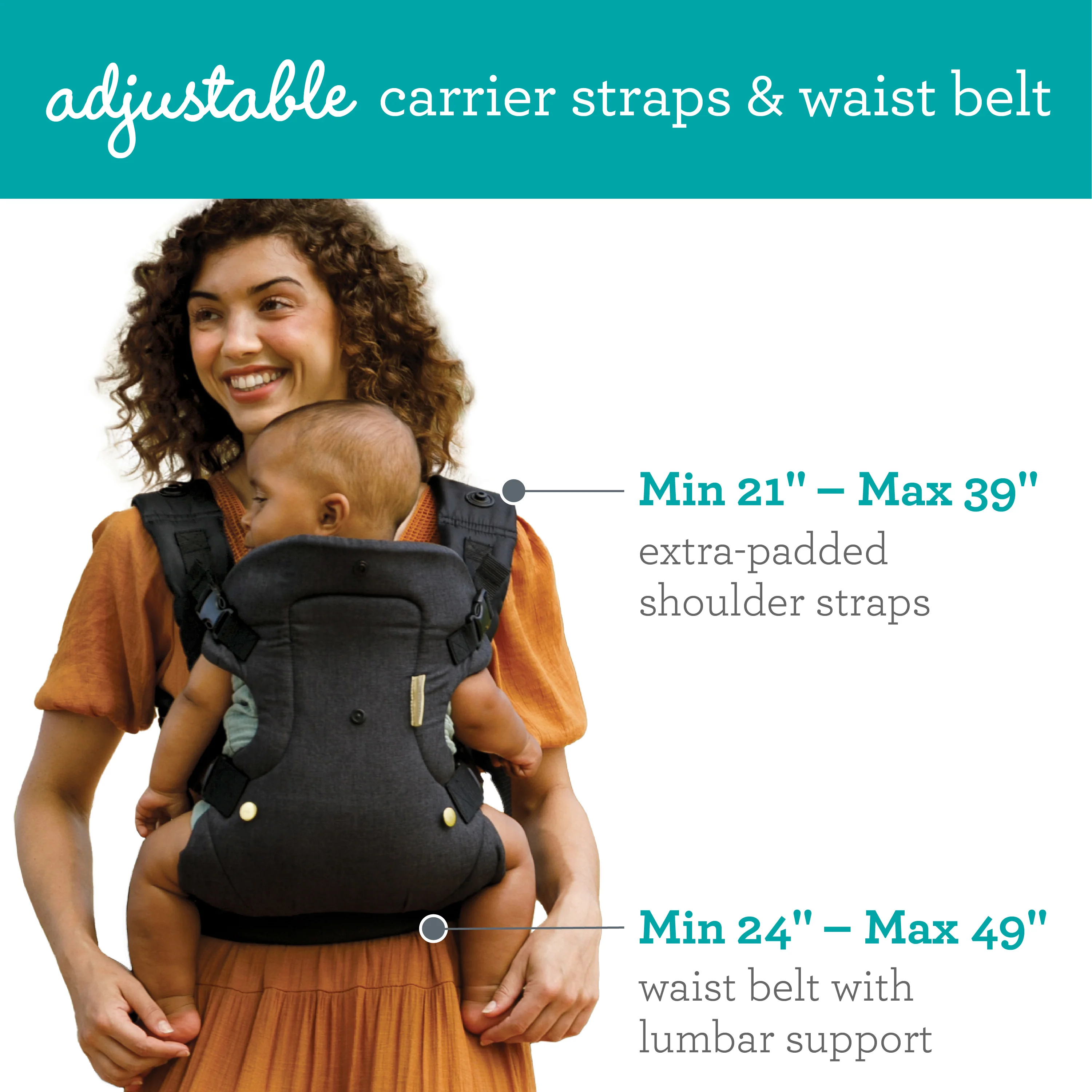 Flip 4-in-1 Convertible Carrier & Crossbody Diaper Bag Set - Image 3