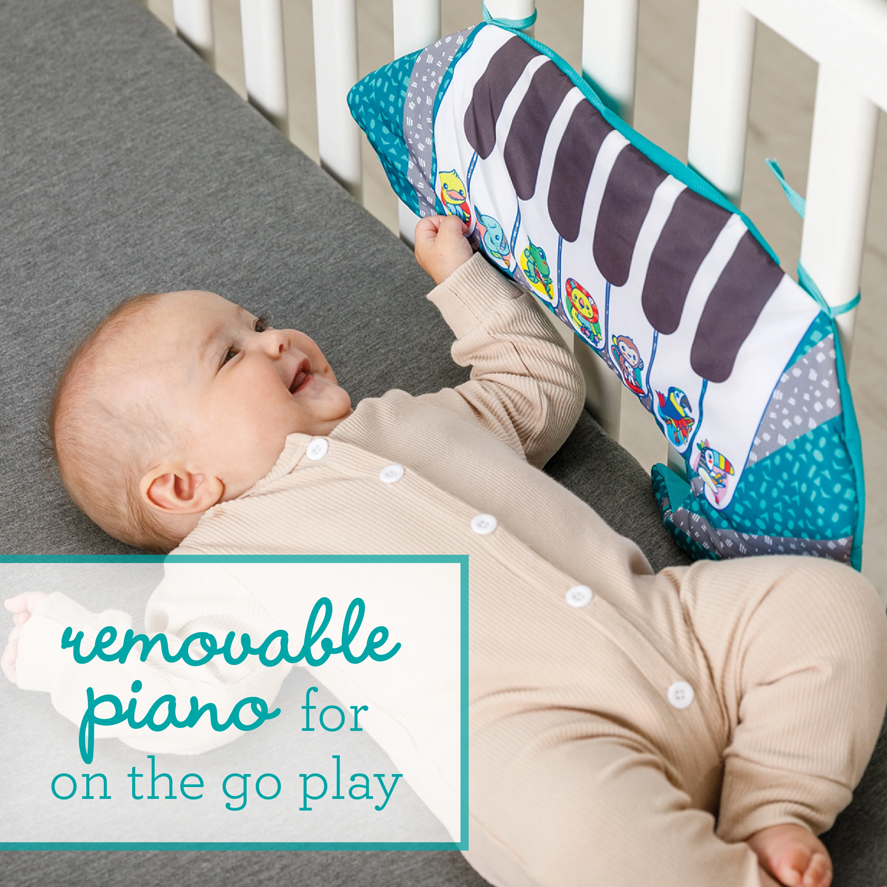 Grow With Me 3-in-1 Tummy Time Piano™ - Image 4