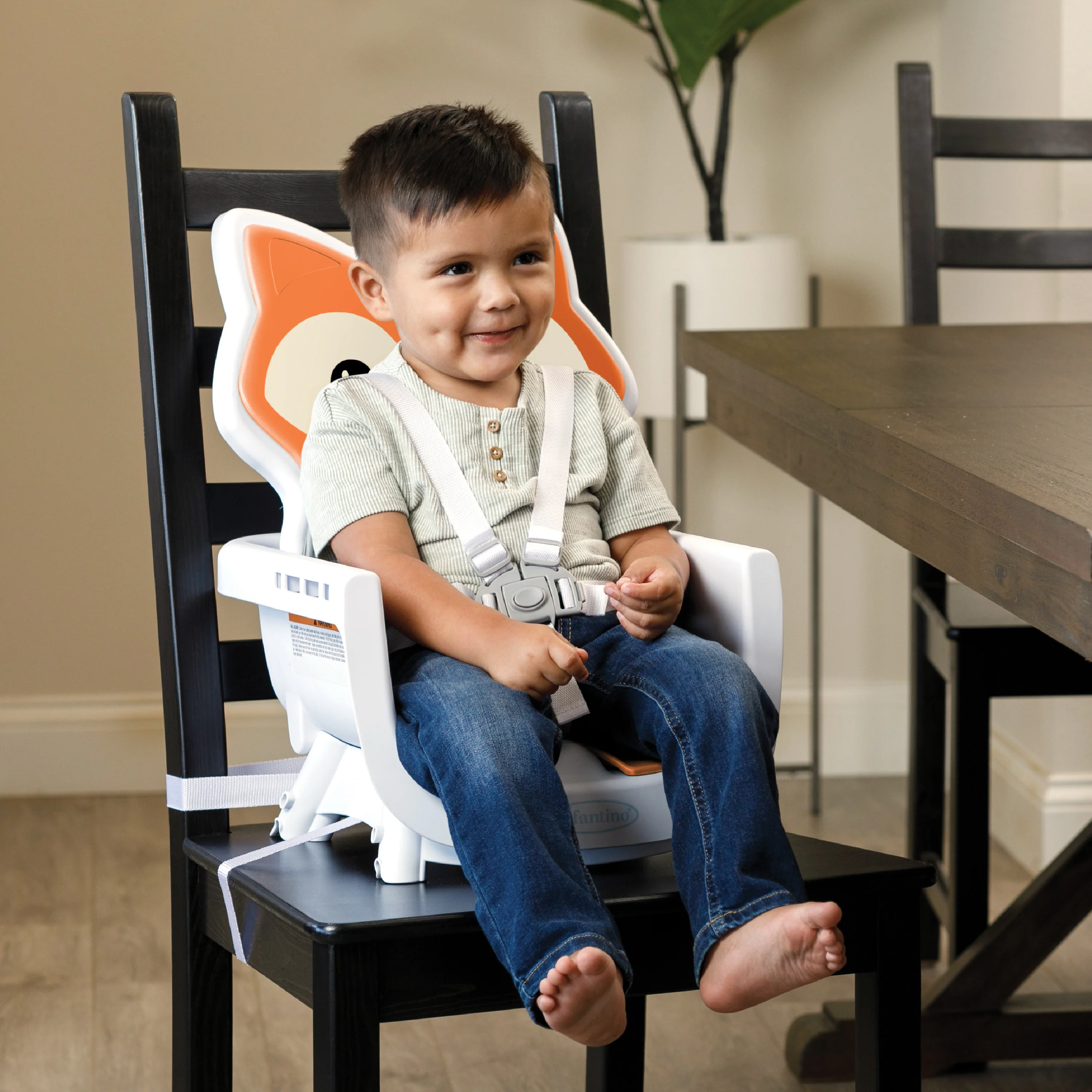 Grow-With-Me 4-in-1 Convertible High Chair - Fox - Image 11
