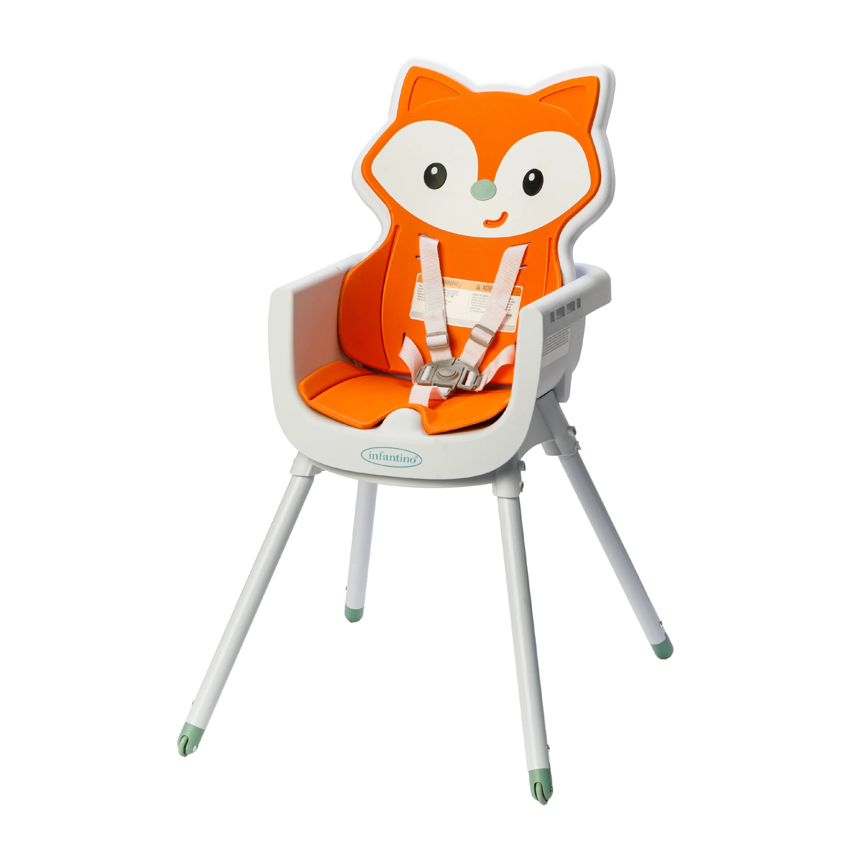 Grow-With-Me 4-in-1 Convertible High Chair - Fox - Image 7
