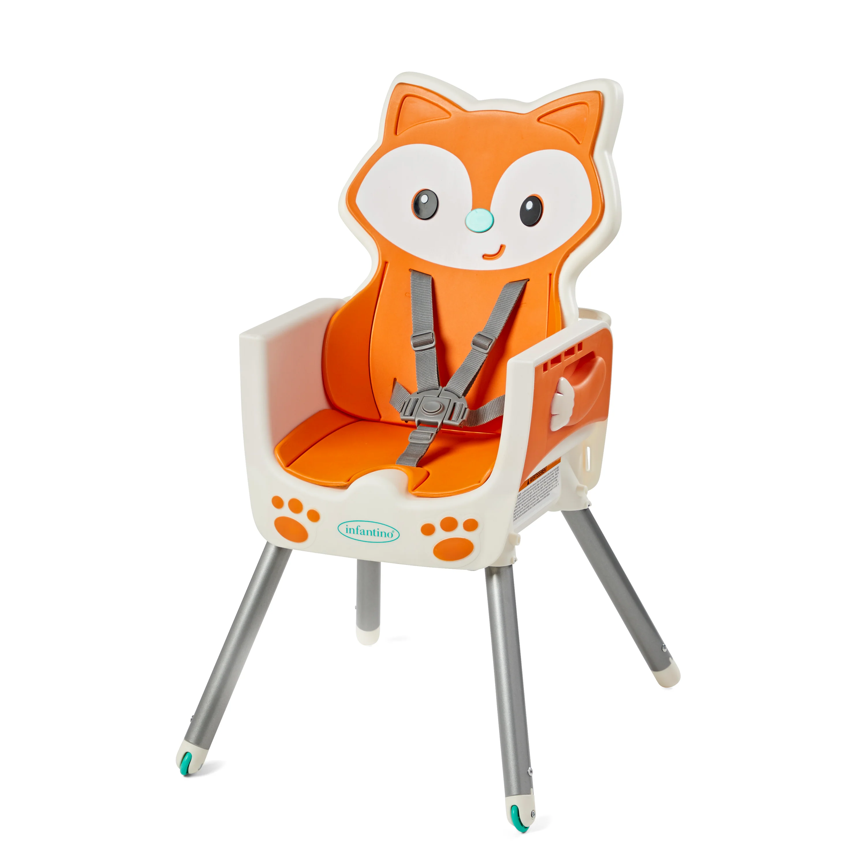 Grow-With-Me 4-in-1 Convertible High Chair - Fox - Image 19