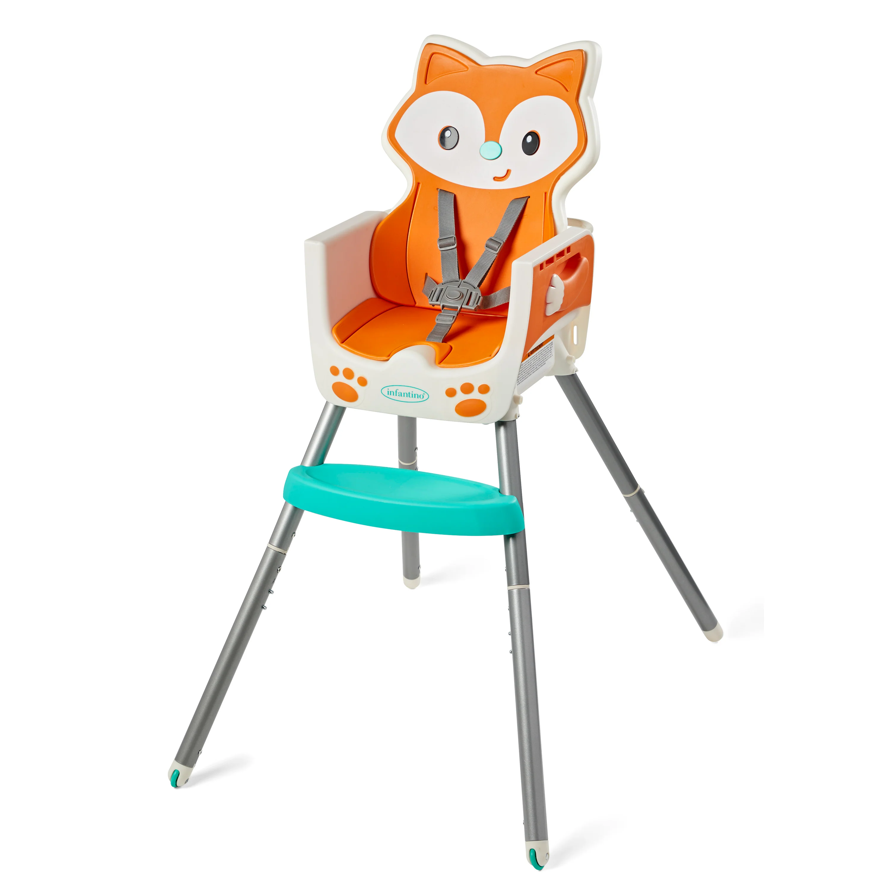 Grow-With-Me 4-in-1 Convertible High Chair - Fox - Image 20