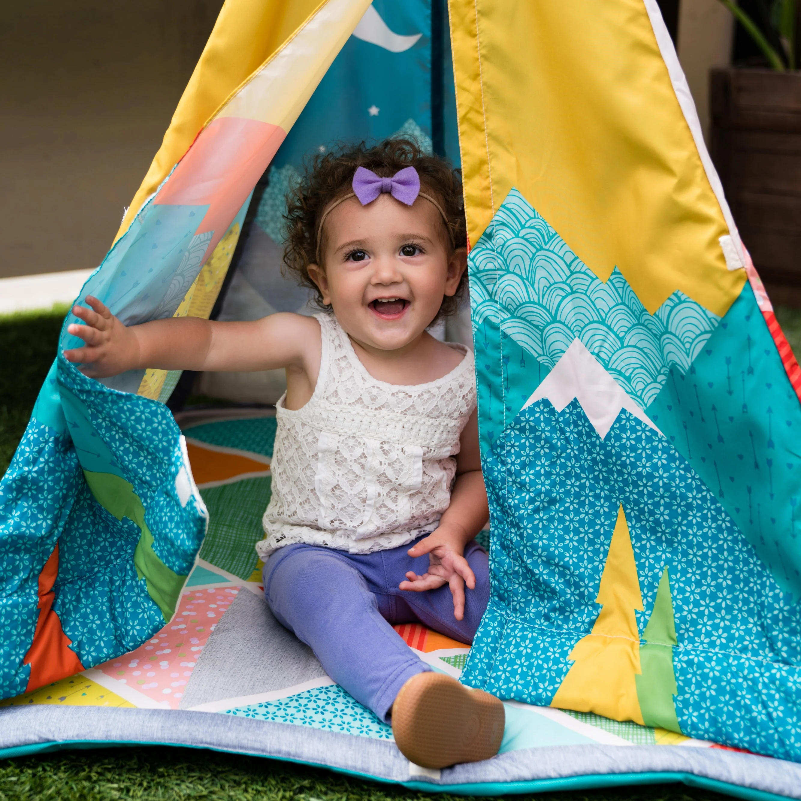 Infant to Toddler Play Gym & Fun Teepee™ - Image 6