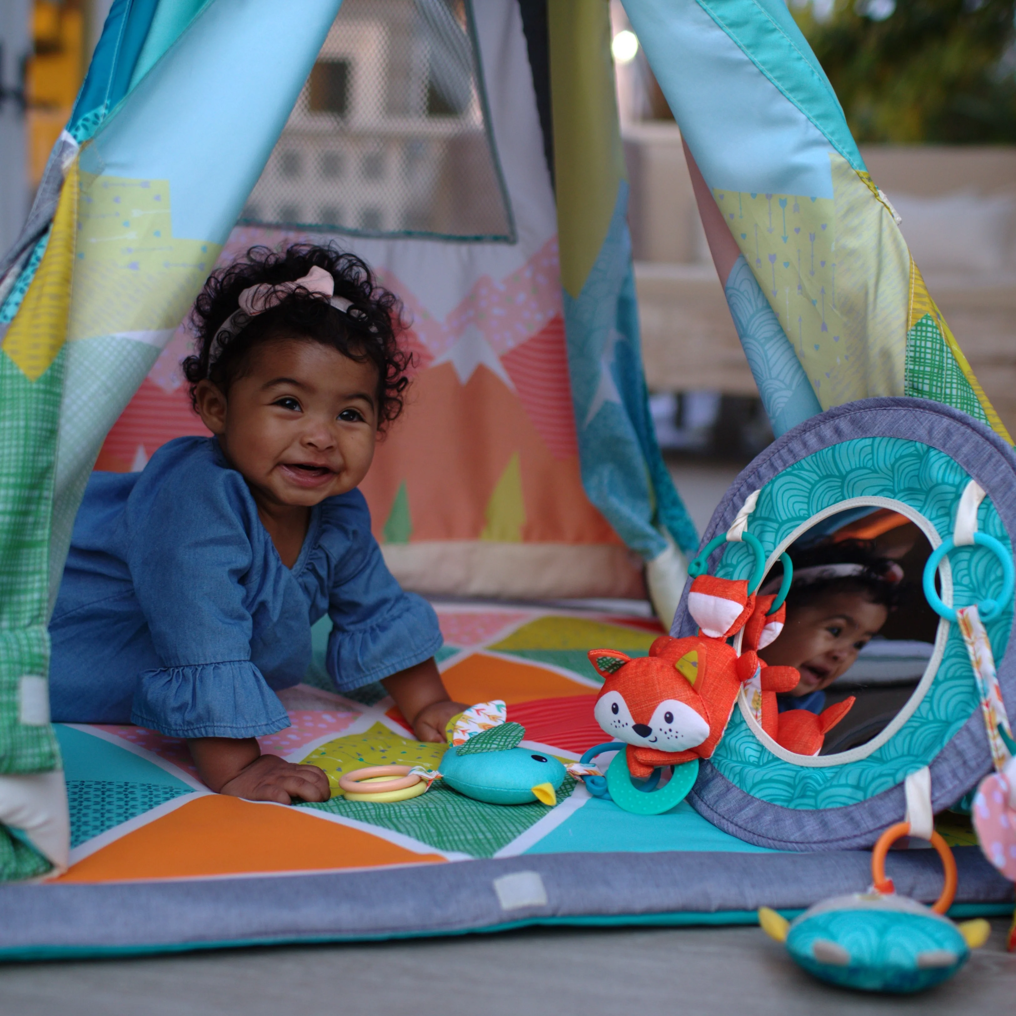 Infant to Toddler Play Gym & Fun Teepee™ - Image 8