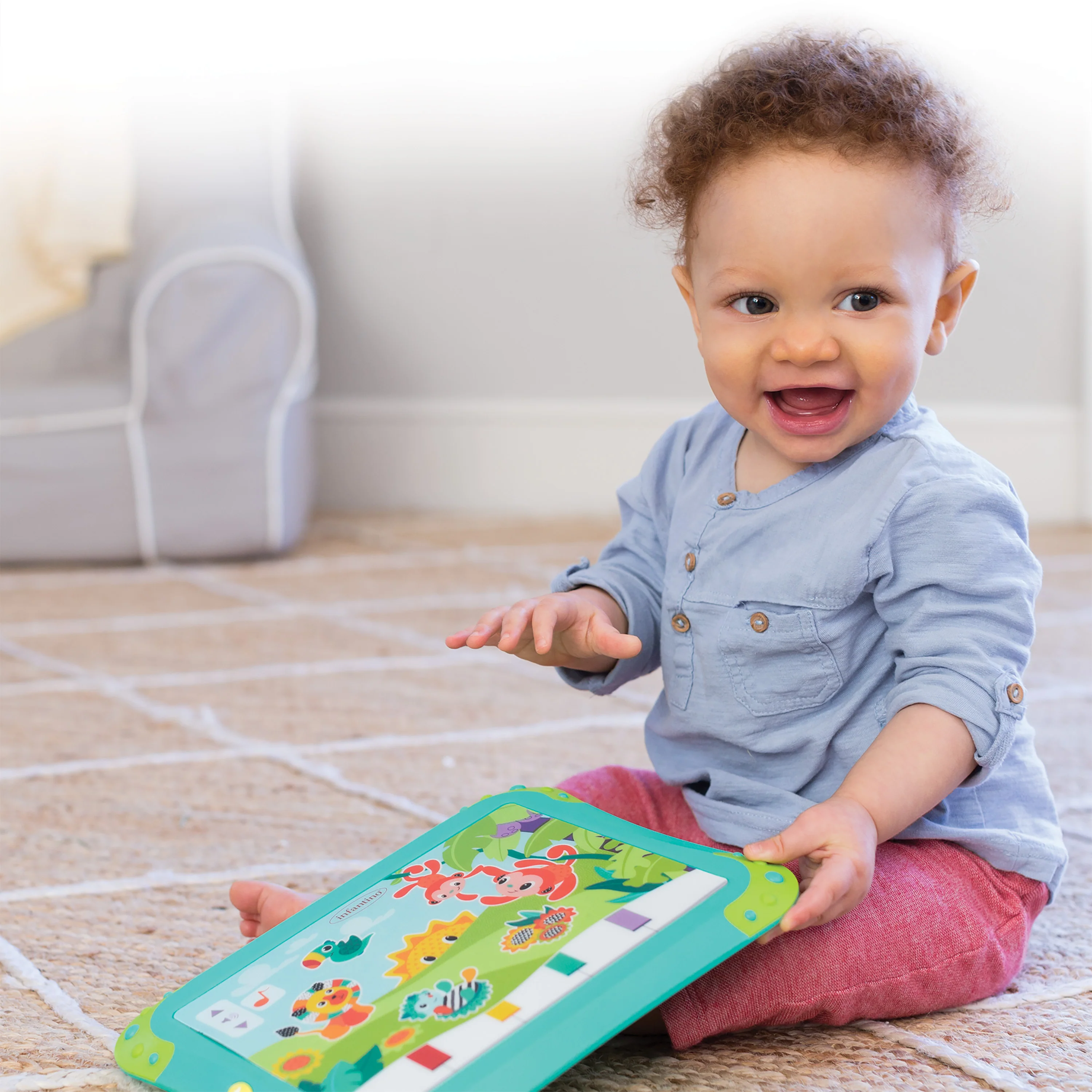 Lights & Sounds Musical Touch Pad™ – Green - Image 3