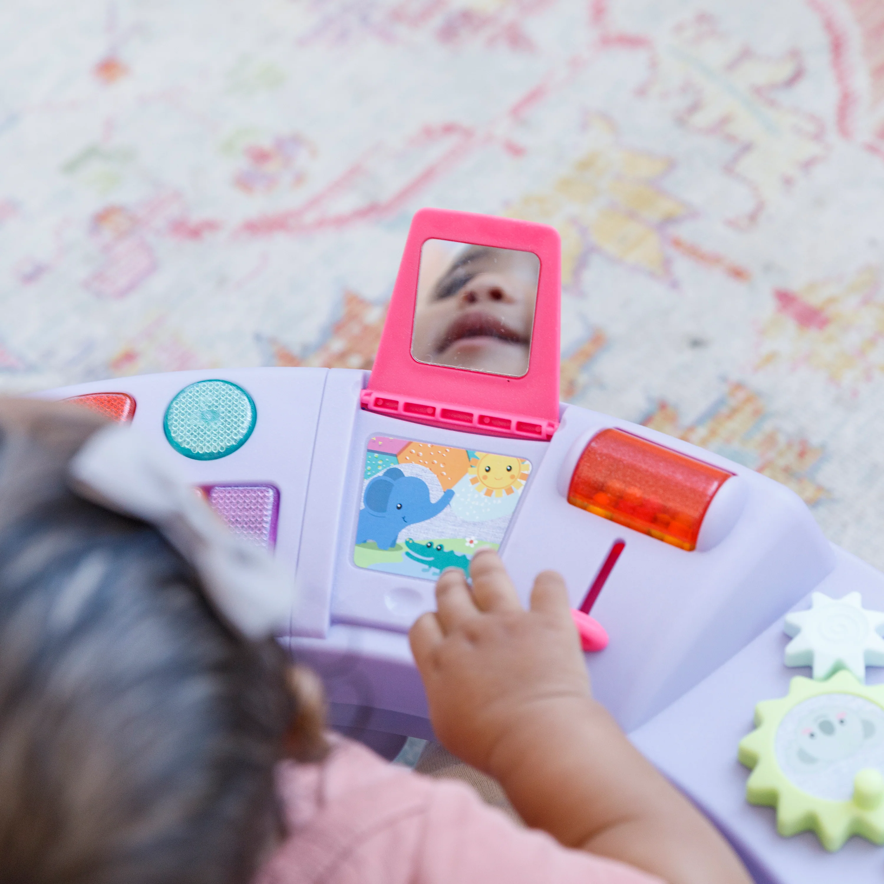 Music & Lights 3-in-1 Discovery Seat & Booster-Lavender - Image 13