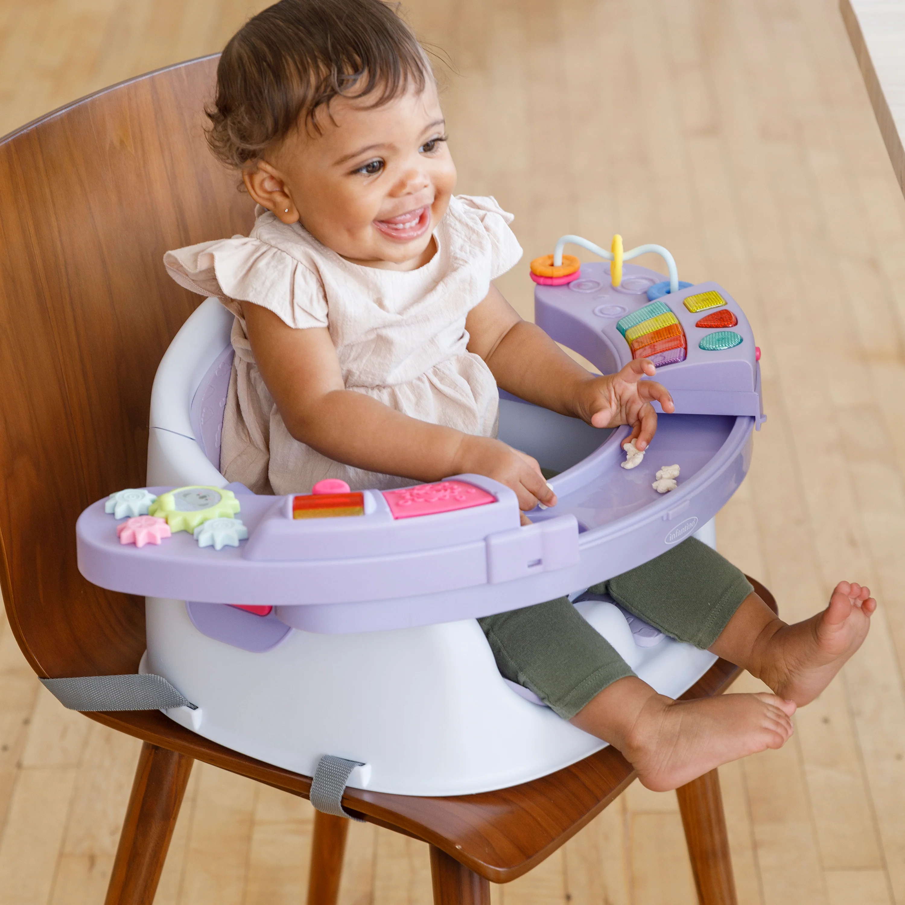 Music & Lights 3-in-1 Discovery Seat & Booster-Lavender - Image 16