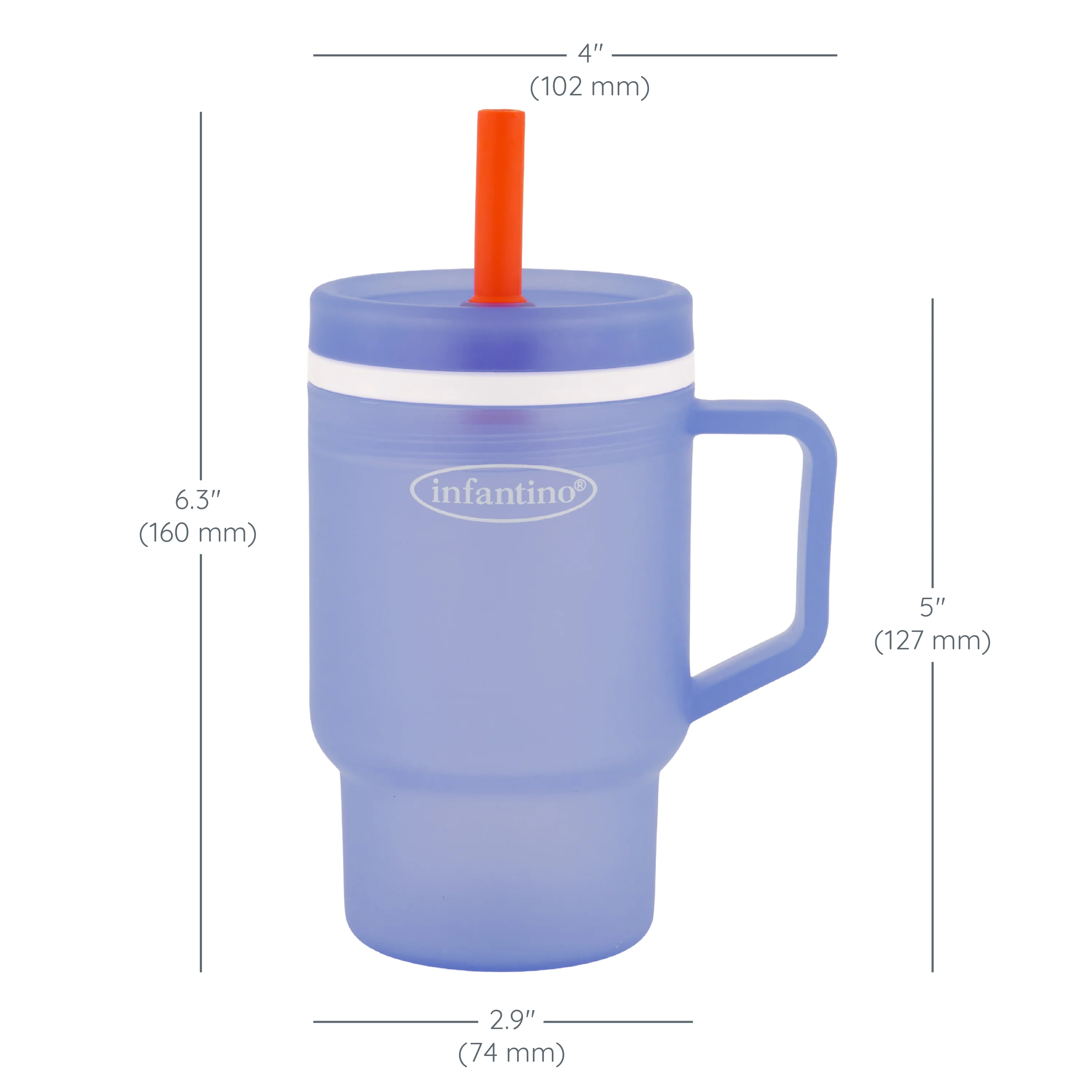 My 1st Tumbler™ 10oz - Blue - Image 6