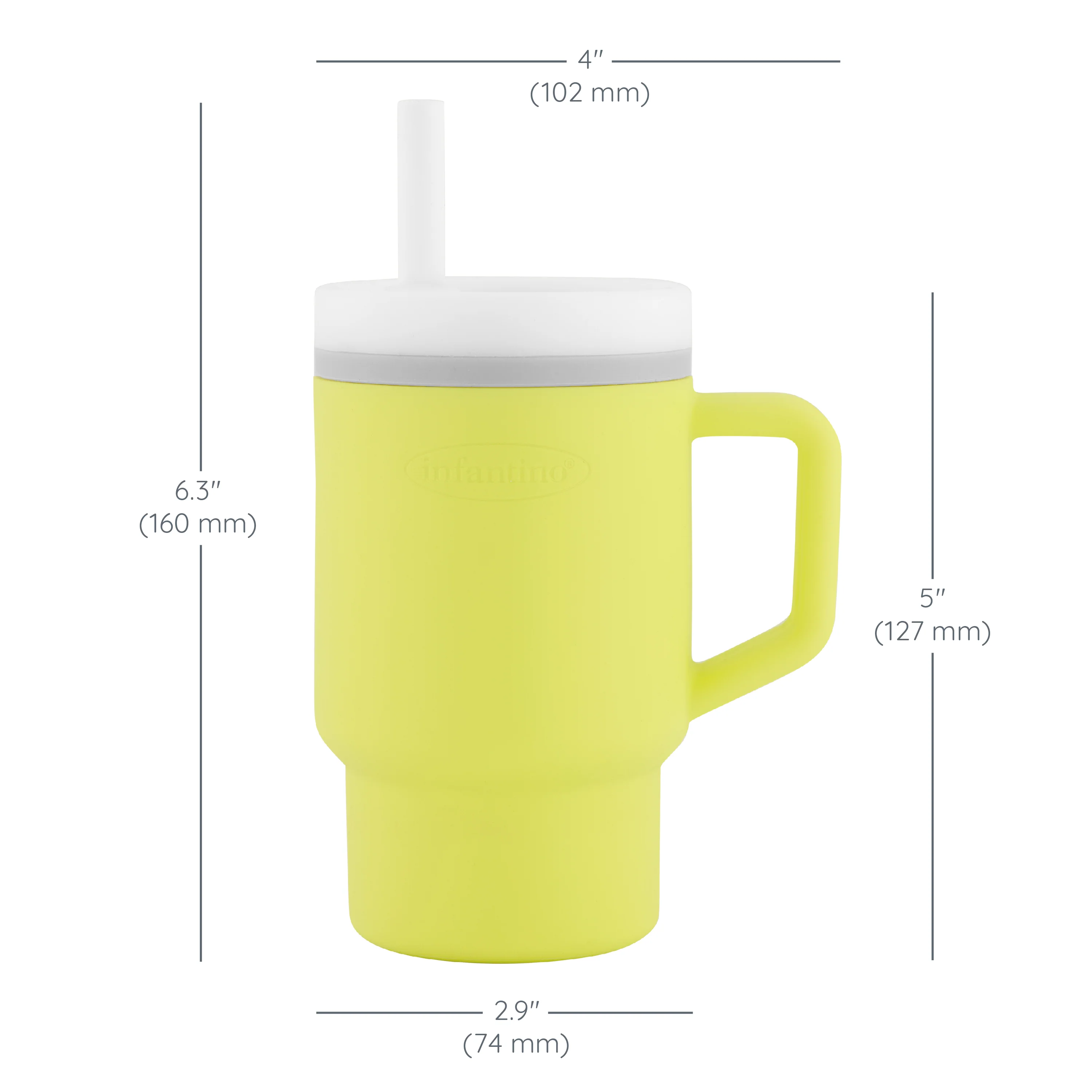 My 1st Tumbler™ Silicone 9oz - Citrus - Image 6