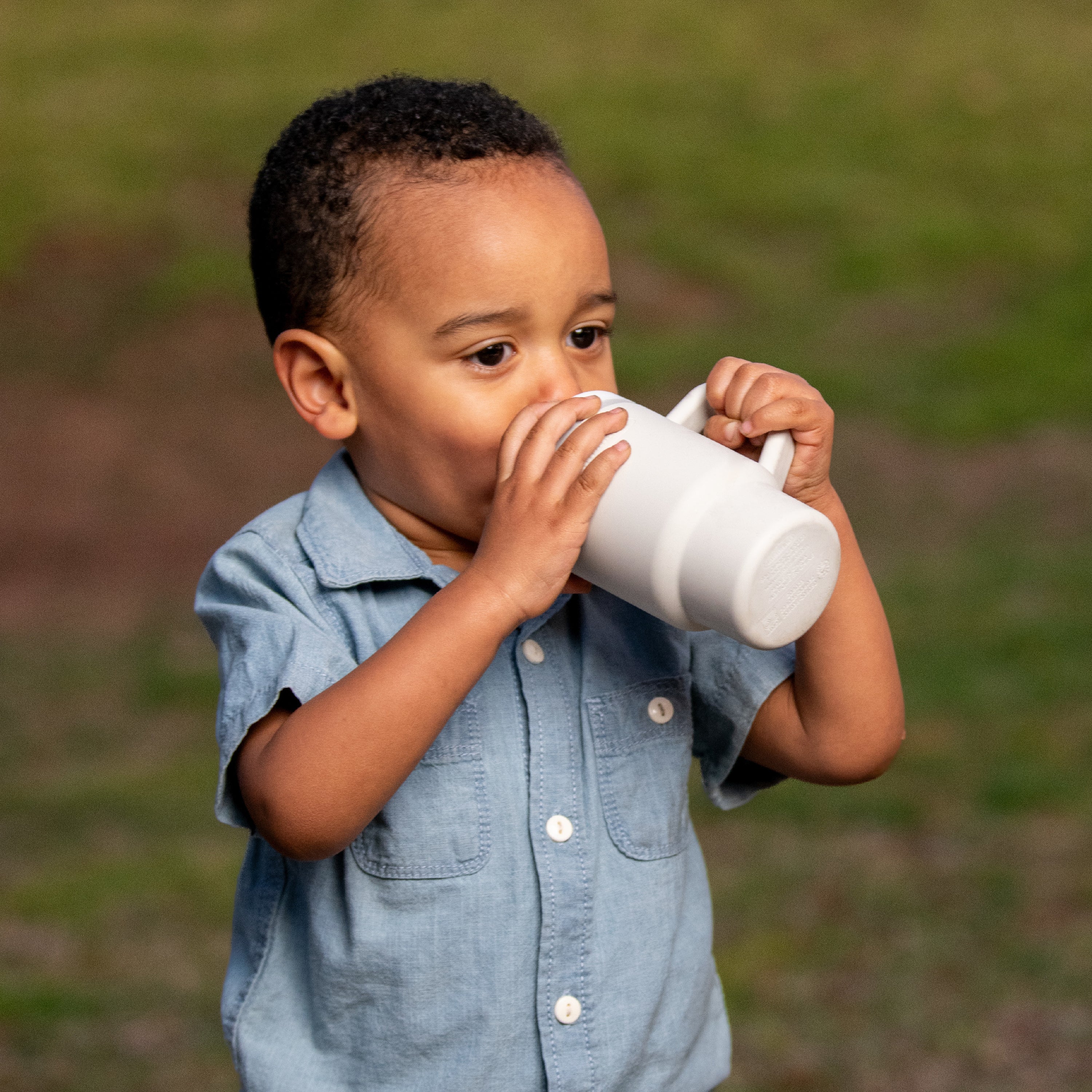 My 1st Tumbler™ Silicone 9oz - Cream - Image 7