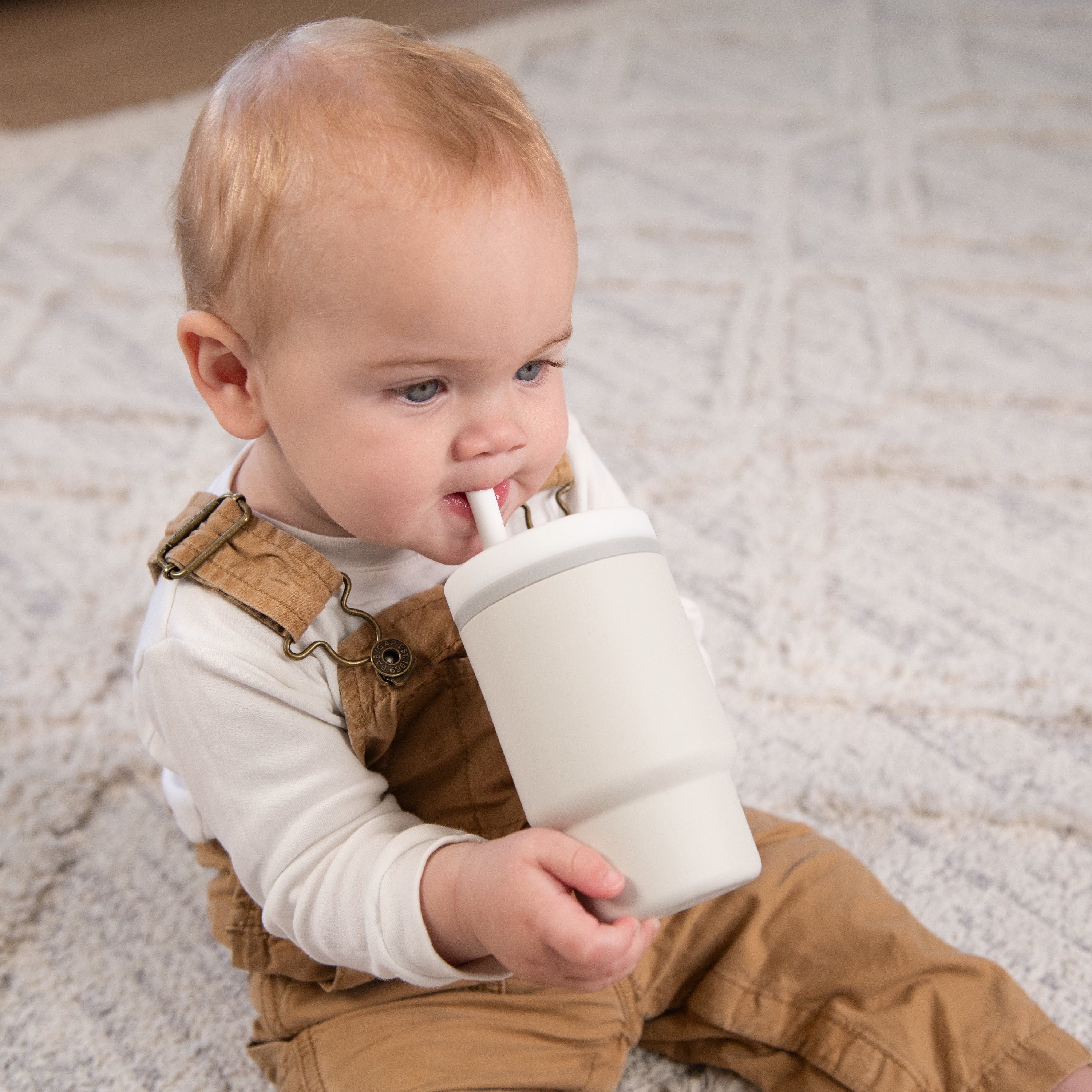 My 1st Tumbler™ Silicone 9oz - Cream - Image 9