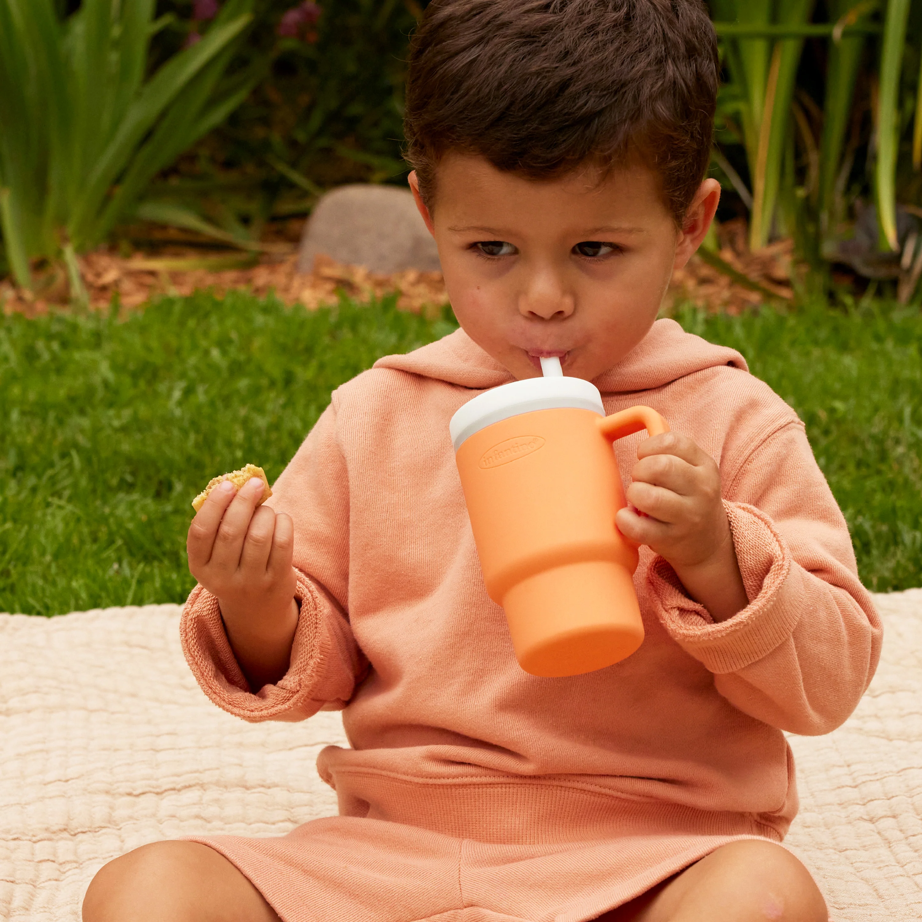 My 1st Tumbler™ Silicone 9oz - Creamsicle - Image 8