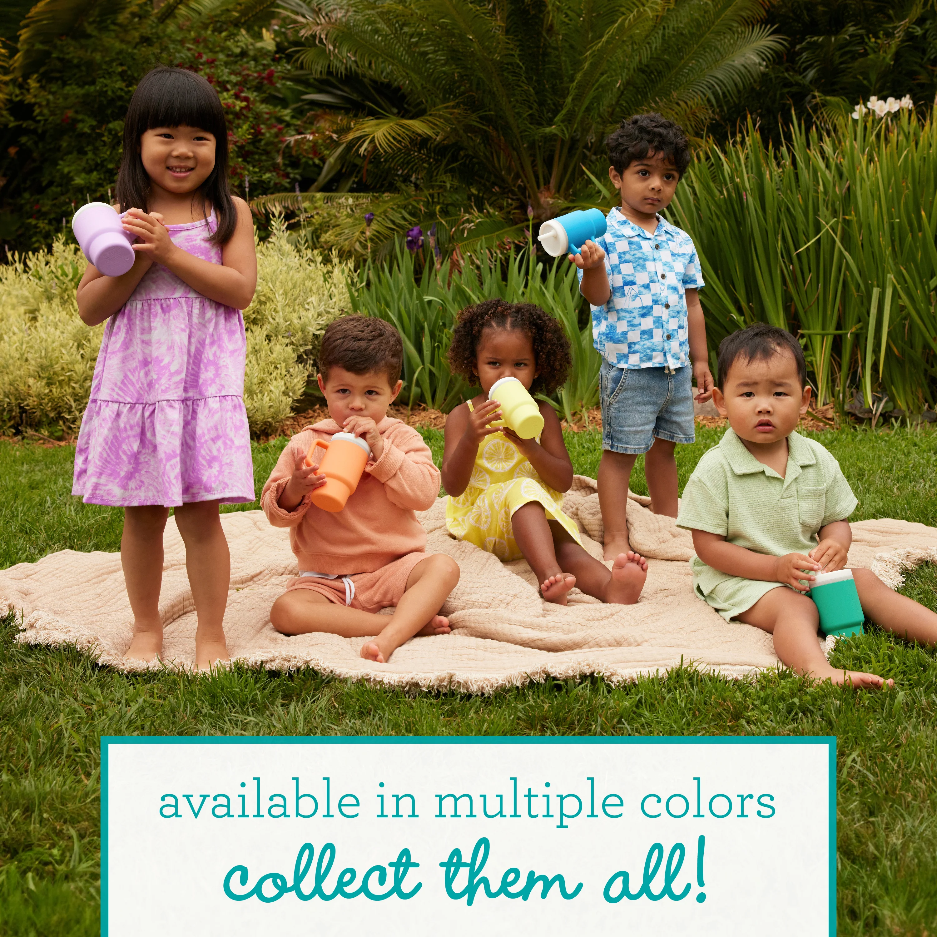 My 1st Tumbler™ Silicone 9oz - Ocean - Image 4