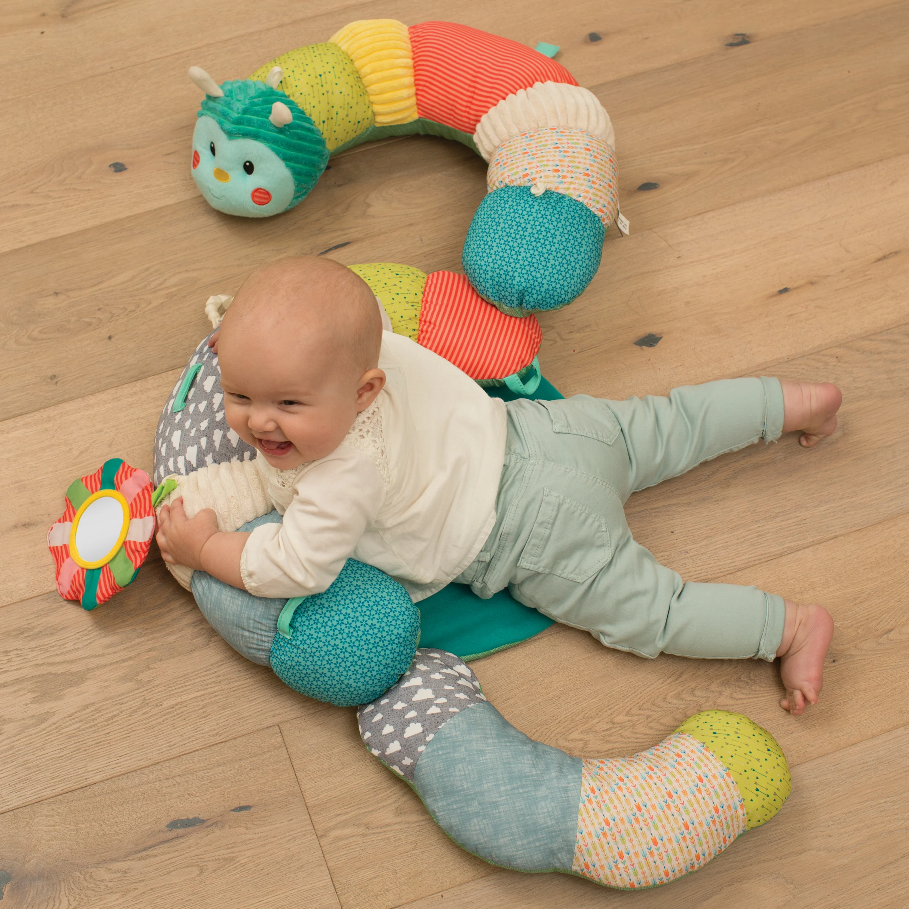 Prop-A-Pillar Tummy Time & Seated Support™ Teal - Image 3
