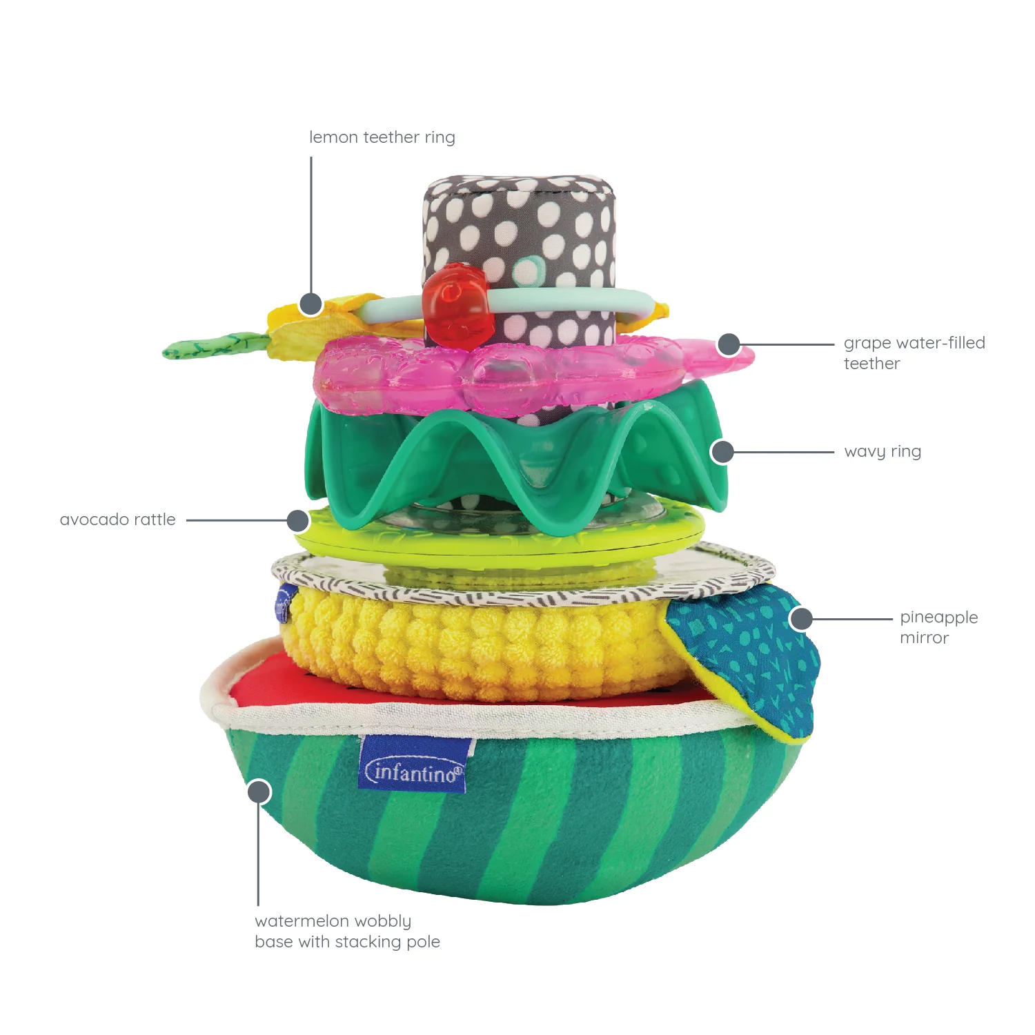 Sensory Stacking Rings - Image 5