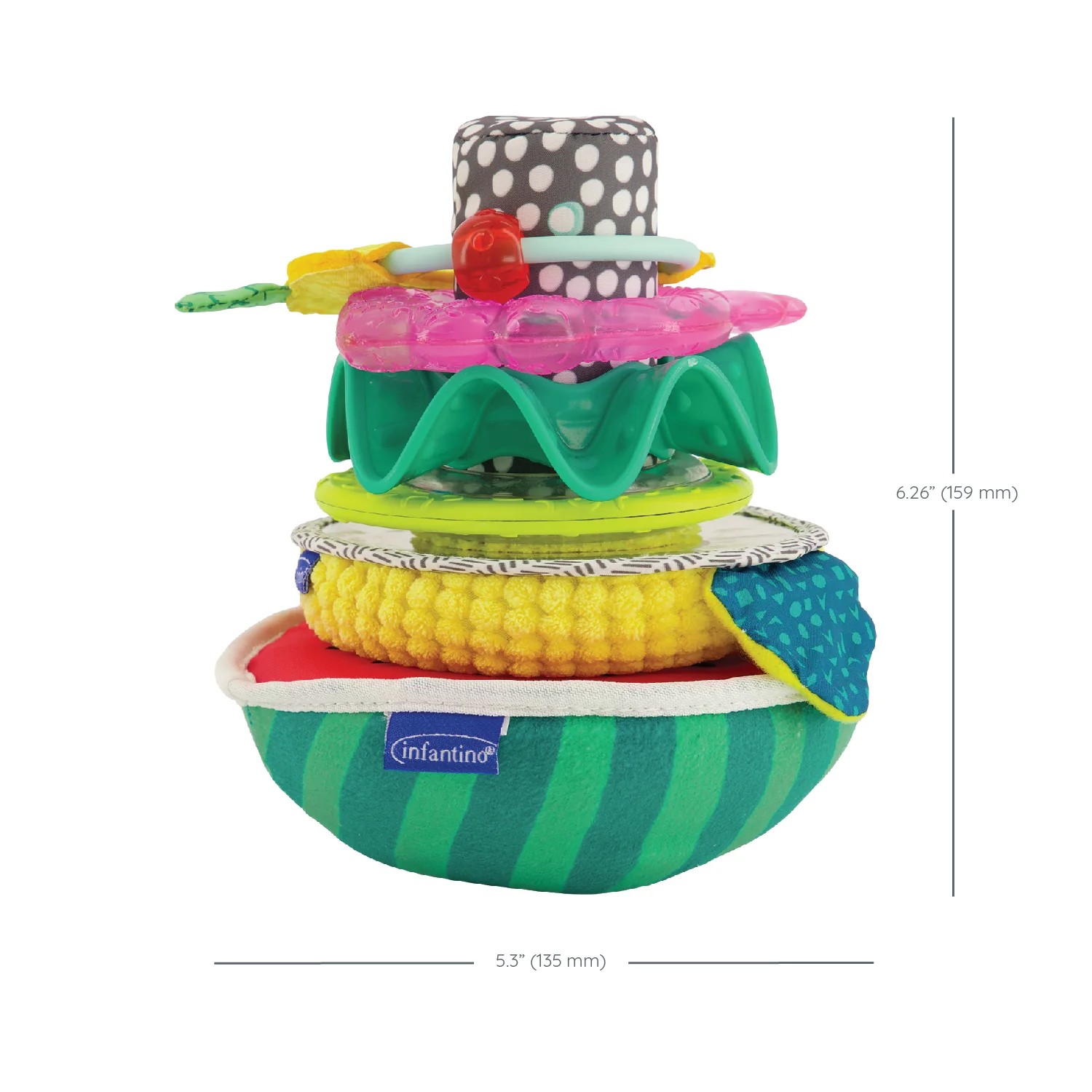 Sensory Stacking Rings - Image 6