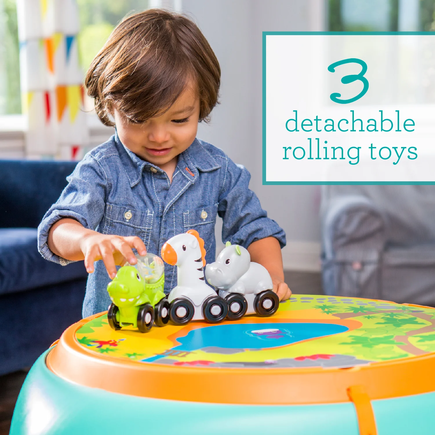 Sit, Spin & Stand Entertainer 360 Seat & Activity Table™ - Image 4