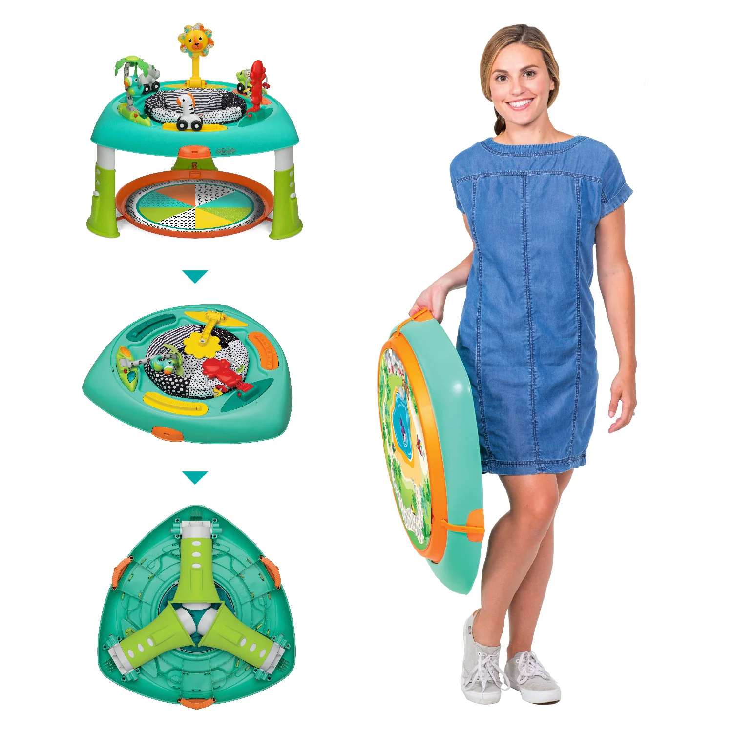 Sit, Spin & Stand Entertainer 360 Seat & Activity Table™ - Image 5