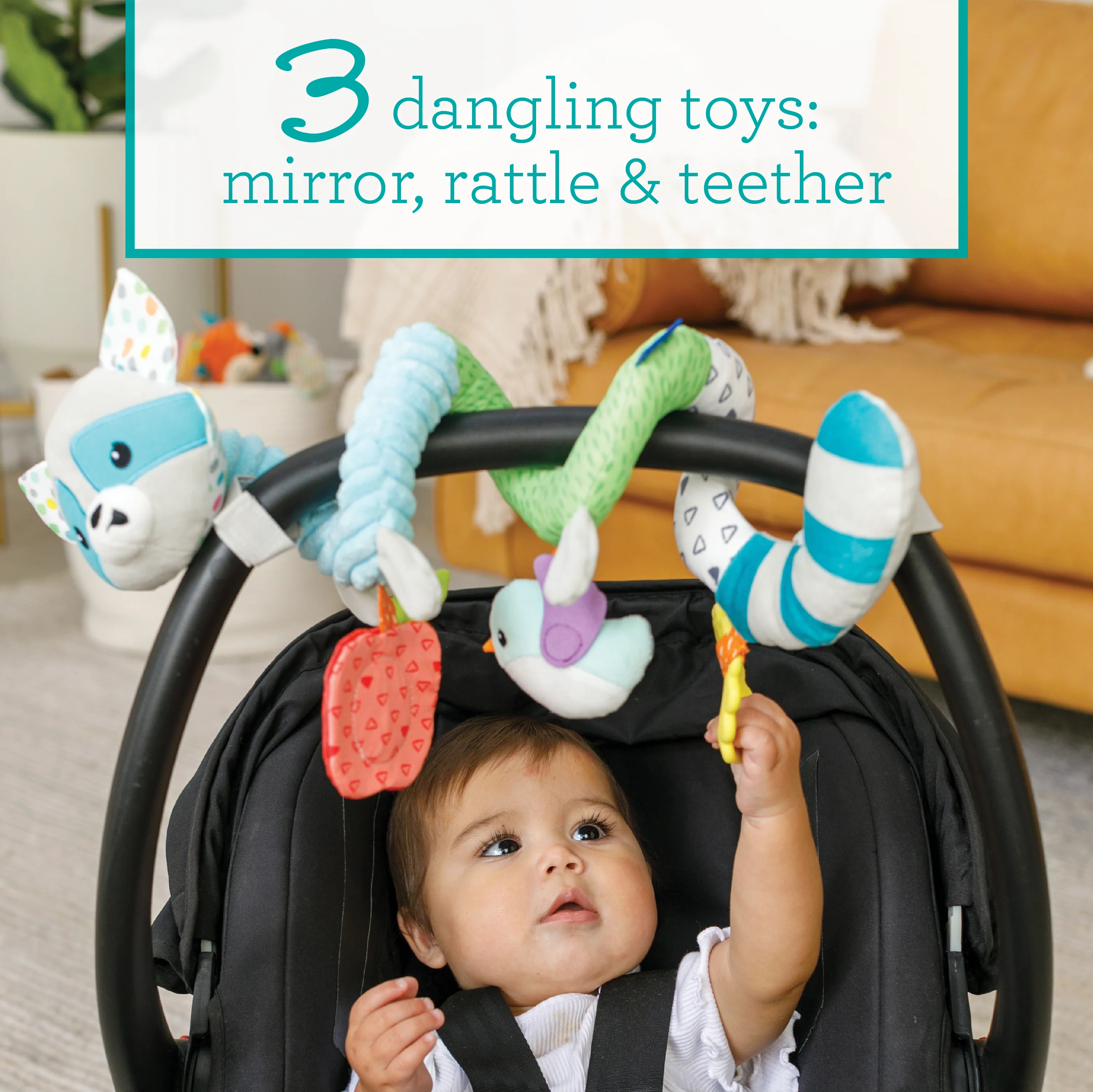 Spiral Activity Toy Raccoon - Image 4