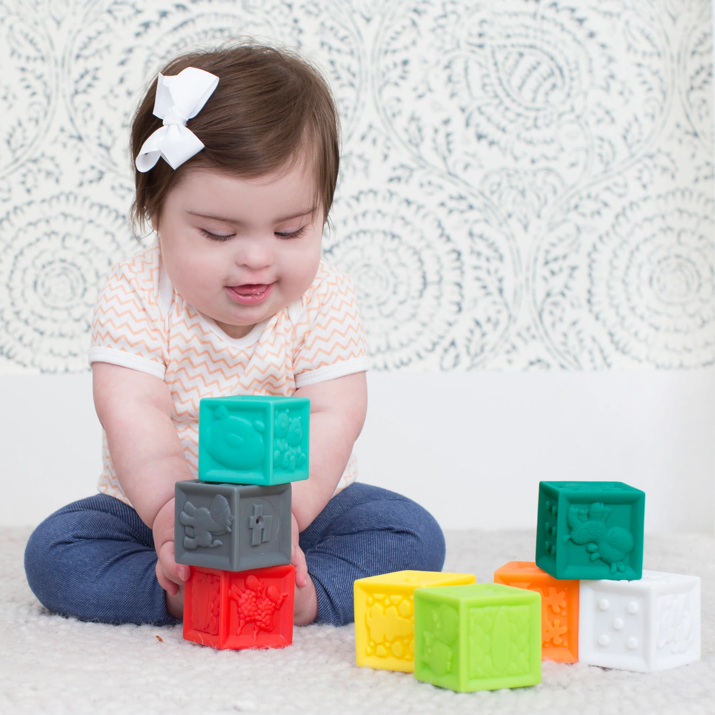 Squeeze & Stack Block Set™ - 8 piece set - Image 3