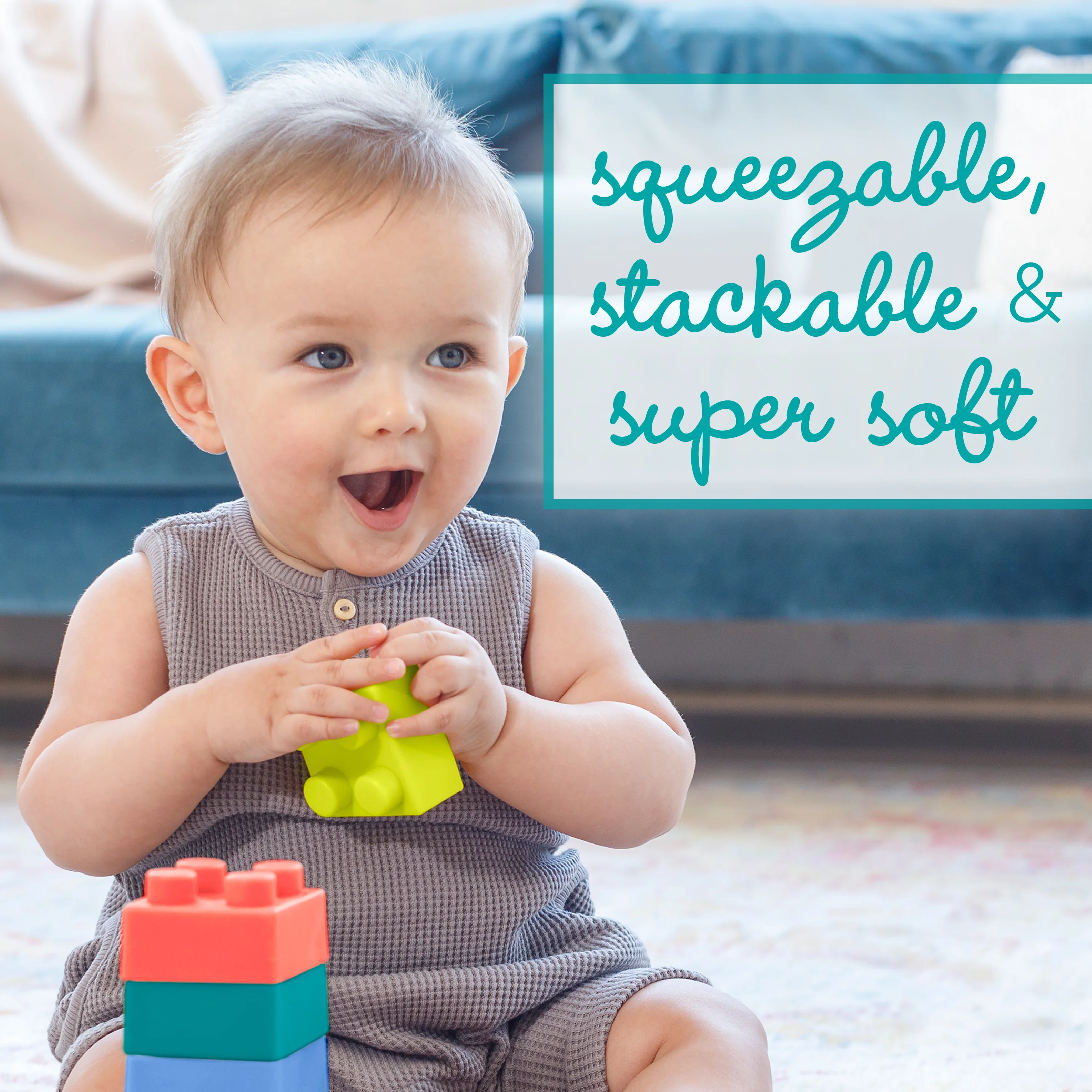 Super Soft 1st Building Blocks™ - 12 piece set - Image 5