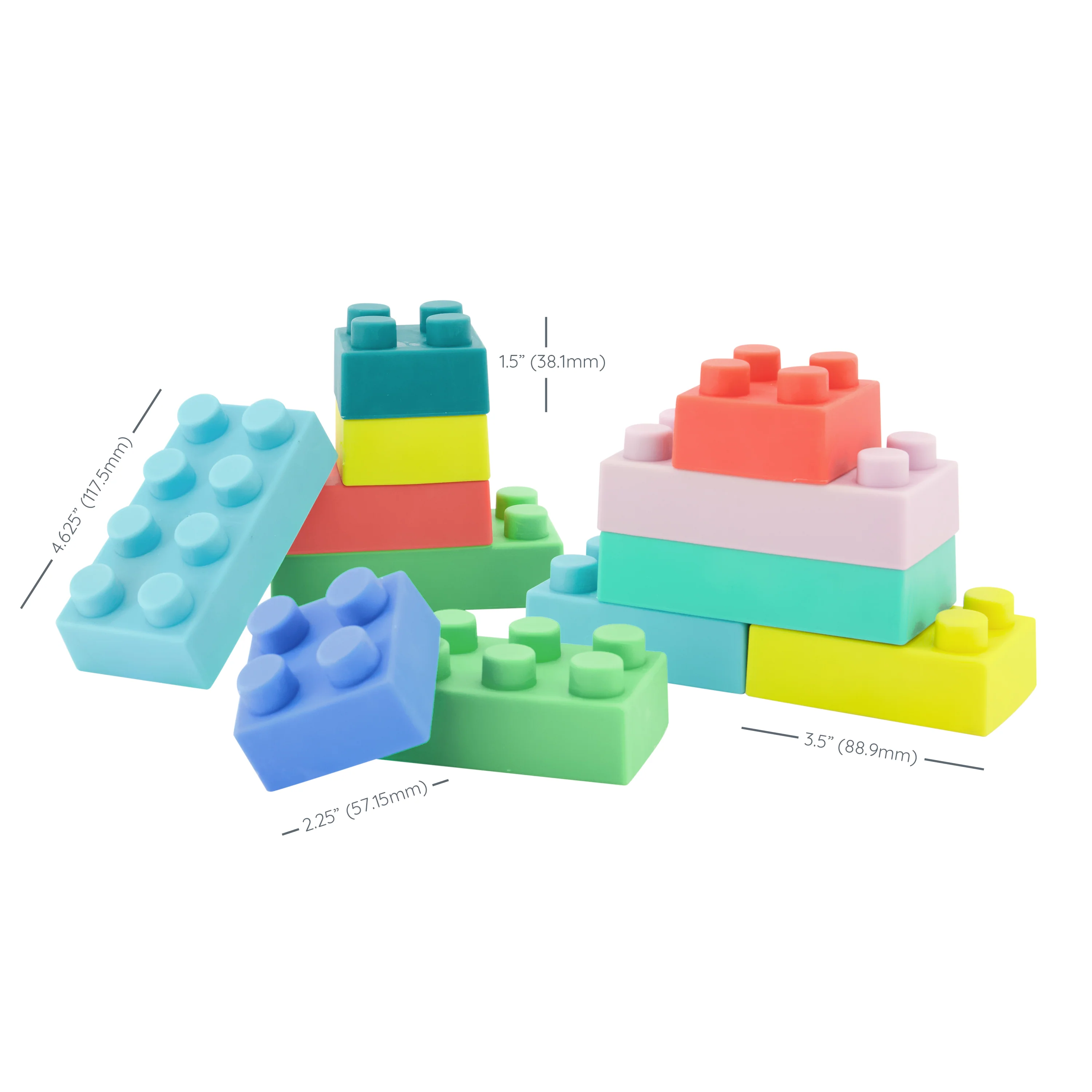 Super Soft 1st Building Blocks™ - 12 piece set - Image 8