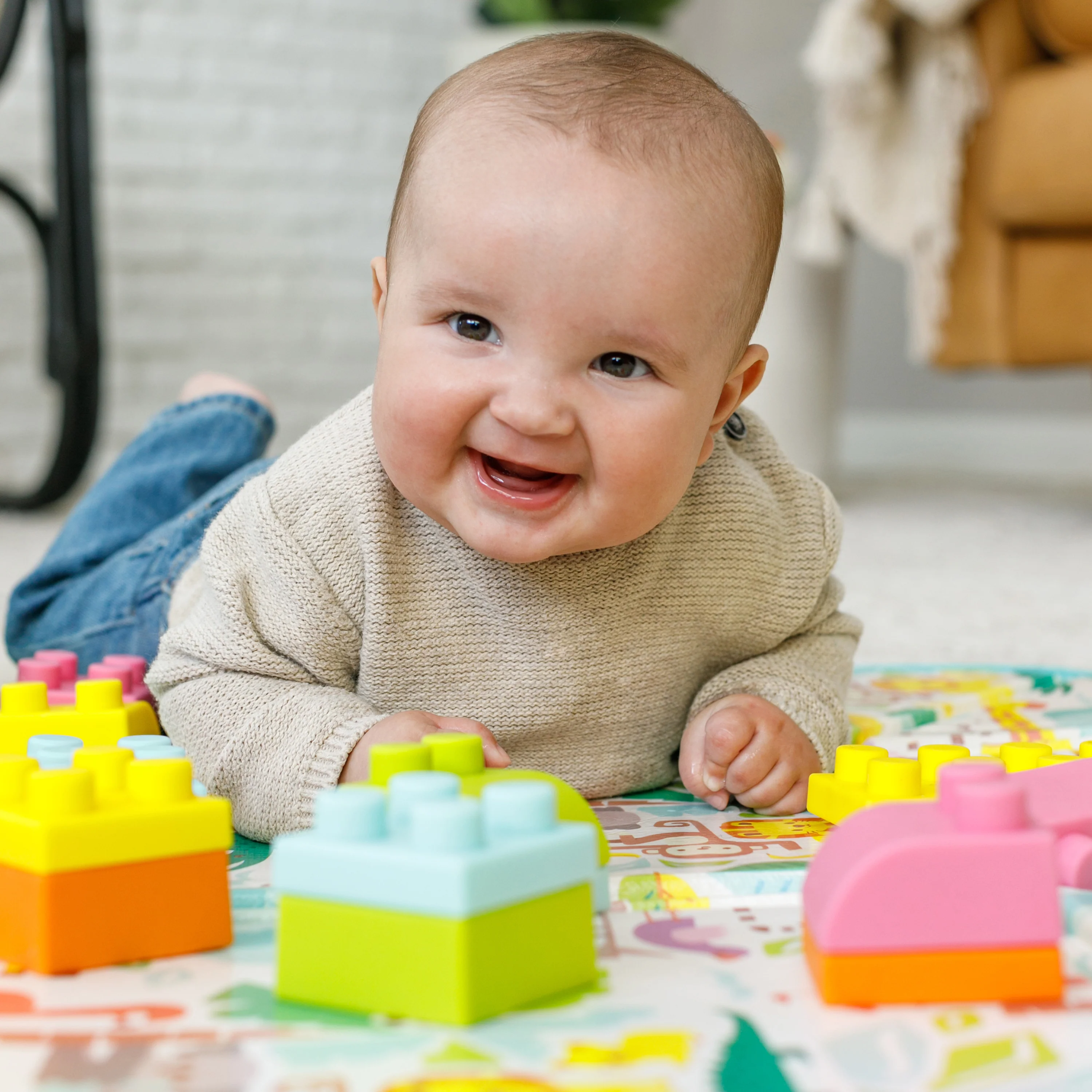 Super Soft 1st Building Blocks Activity Station - Image 11