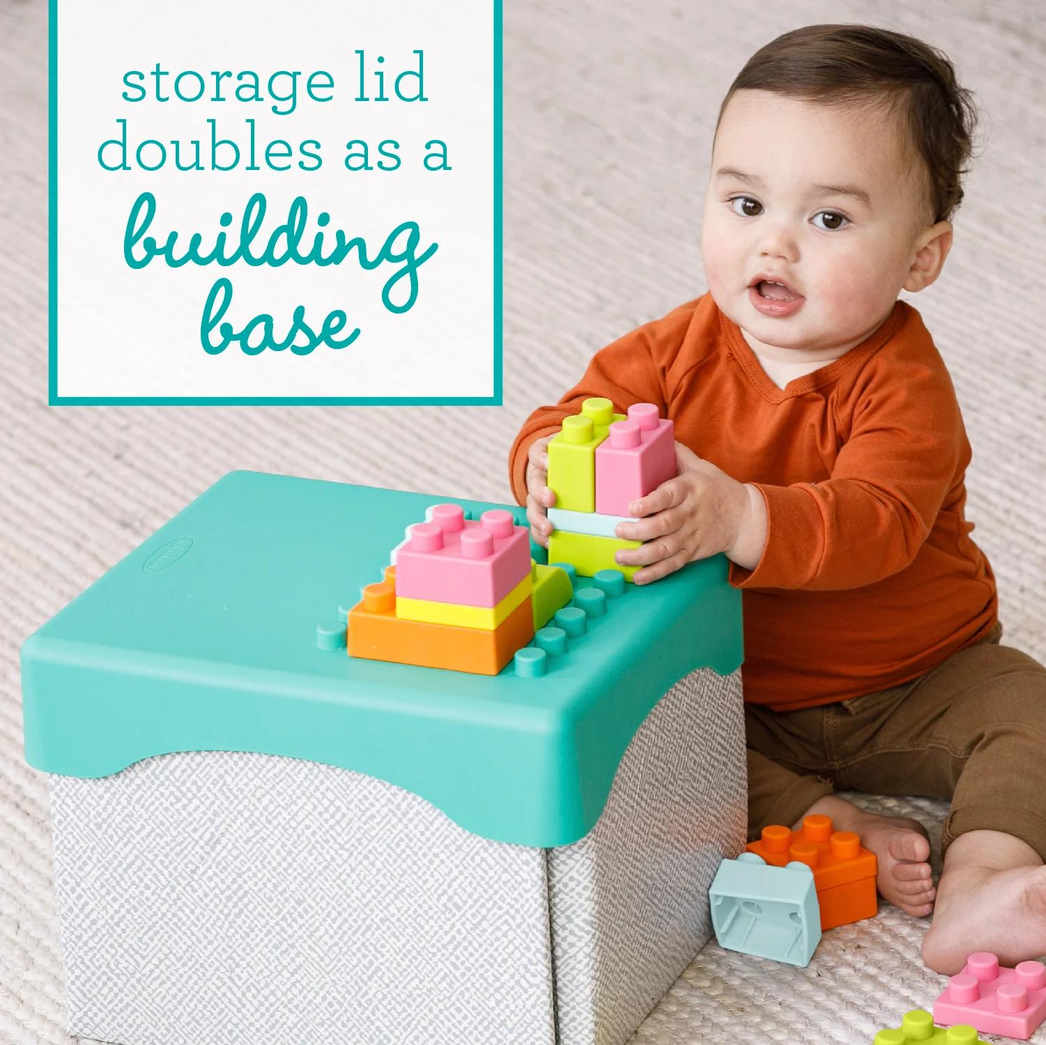 Super Soft 1st Building Blocks Activity Station - Image 4