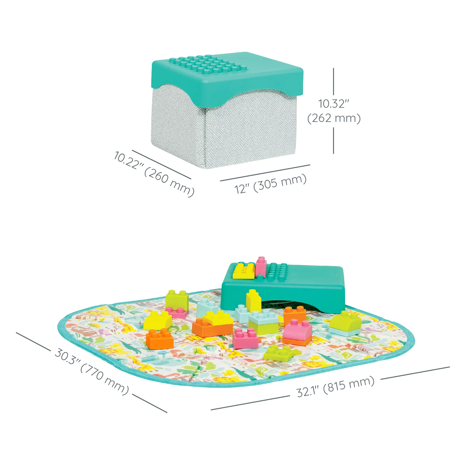 Super Soft 1st Building Blocks Activity Station - Image 6